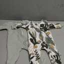 Yoofoss Baby Pajamas Organic Cotton Baby Winter Clothes Warm Newborn Sleepers, Quilted Footed Pjs (Banana&green Leaf), Size 0-3M