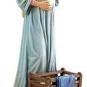 Mary Mother of God Resin Musical Figurine Statue, 9 1/4 Inch