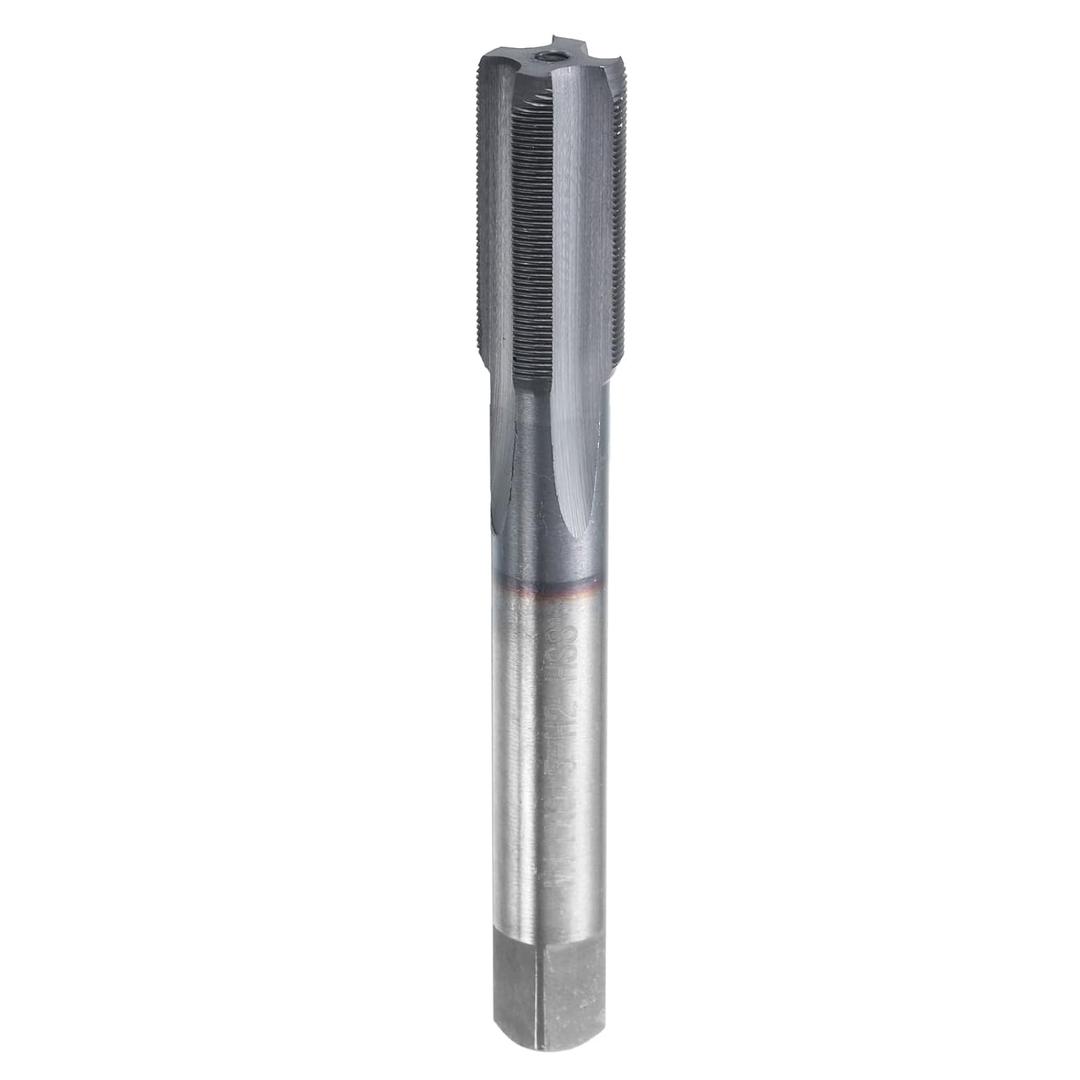 HARFINGTON M11x0.5 Metric Thread Tap 6542 Cobalt High-Speed Steel TiCN Coated Plug Tap Right Hand Straight Flutes Screw Threading Hand Tap