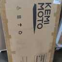 KEMIMOTO Front Vented Windshield Compatible With Polaris Ranger Midsize 570 500 SP/Crew 2015-2025, Scratch Resistant PC UTV Window Compatible With Ranger ETX EV Accessories Parts (Not Fit Full Size)