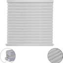 NOVINO RV Blinds Shades for Camper Window,RV Pleated Shades Camper Blinds for Travel Trailers Motorhome Motor Coach-44 W x 38" L,Gray