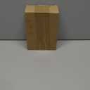 Cambered Necklace Display Stand with Leather Soft Mat Wood Jewelry Organizer Tabletop Display Holder for Necklaces, Choker Pendant (White)