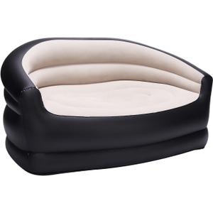Air Sofa Camping Inflatable Couch, Blow Up Couches for Outdoor & Living Room