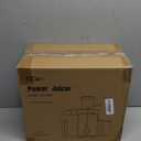 Qcen Juicer Machine, 800W Centrifugal Juicer Extractor with Wide Mouth 3 Feed Chute for Fruit Vegetable, Easy to Clean, Stainless Steel, BPA-free (Black)