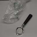 51mm Bottomless Portafilter 3 Ears, YMWVH Professional Espresso Portafilter 51mm for De-longhi EC680, EC685 & EC885 Espresso Machine, Stainless Steel Basket and Walnut Handle