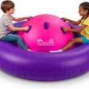 Playland Inflatable Dome Rocker for Kids Ages 5+ | Large 89” Balance Dome Rocker Bouncer with 8 Handles | Fits 3 Children, Heavy-Duty Outdoor Play Equipment for Backyard, 250 Lbs Capacity