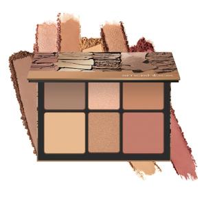 Smashbox The Cali Contour Palette | Six-Shade Contour Kit with Highlighter, Bronzer and Blush to add Dimension + Glow (Light/Medium)