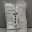 Cornucopia Brands Regular Mouth Plastic Mason Jar Lids, Unlined (24-Pack); Standard Size 70-450 White Plastic Caps for Mason Jars, White 