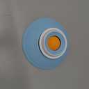 Dog Cat Licks Toys for Liquid Food, Anxieties Relief Slow Feeder Dog Lick Ball Treat Dispenser, Non-Slip Licking Bowl Enrichment Toys to Keep Them (A)