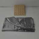 Bedsure King Size Satin Pillowcase Set of 2 - Silver Grey Pillow Covers for Hair and Skin with Envelope Closure, Similar to Silk Pillow Cases, Gifts for Women Men, 20x36 Inches, 2pcs