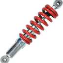 260mm 10.2" Adjustable Rear Shock Absorbers for 50cc 70cc 90cc 110cc 125cc Baja Motorsports DR70 Tao Tao DB20 Kids Pit Dirt Bike Four Wheeler Quad ATV Small Motorcycle Heavy Duty Red