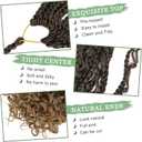 Goddess Box Braids Crochet Hair 12 Inch 8 Packs Pre-looped Bohemian Crochet Boho Box Braids With Curly Ends 3X Crochet Braids Hair for Women Synthetic Braiding (12 inch, T27)