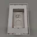 Outlet Cover BOX Baby Proofing (1-Pack) Patented Dual-Lock for Much Better Toddler Proofing, Easy Operation, Simple 3 Step Install with Included Screws. Provides Extra Space Inside for Plugs,Adapters (White)