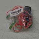 Orange EL Wire -5m Glow-in-The-Dark Electroluminescent Wire with Controller, Waterproof Flexible Light Strip for Halloween Costumes, Cosplay, Rave Parties & DIY Nighttime Decorations