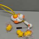 Duckie Baby Bath Toys, Baby Bath Shower Head for Bathtub with Three Squirting Ducks, Birthday Gift for Toddler Boys Girls