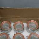 Amzcku Wide Mouth Vintage Mason Jars with Airtight Lid 32oz, Canister Quart Jars for Kitchen Storage - for Coffee, Sugar, Beans 6 Pack