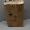 Shoe Organizer for Closet, 2 Pack Shoe Storage Organizer with Wheels and Adjustable Dividers, Stackable Shoe Storage Box with Clear Cover, Foldable Closet Shoe Organizer Fits up to 16-32 Pairs, Beige