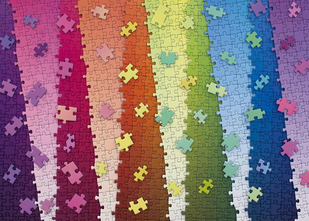 Ravensburger Karen Puzzles  Colors on Colors 1000 Piece Jigsaw Puzzle | Vibrant Imagery | Perfect Interlocking Fit | Ideal for Adults and Kids | Made in Germany