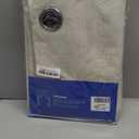 MIULEE 100% Blackout Linen Textured Curtains for Bedroom Solid Thermal Insulated Cream Grommet Room Darkening Curtains & Drapes Luxury Decor for Living Room Nursery 52 x 72 Inch (2 Panels)