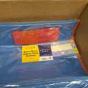 Really Good Stuff Deluxe Chair Pockets with Pencil Case, 6-Pack, Blue
