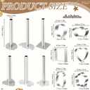 3 x Honeydak 6 Set Cake Pop Mold, Stainless Steel Mold Shapes Press Kit, Circle Heart Square Pineapple Ingot Plum Blossom Cake Pop Cutter and Pusher Halloween Reusable Baking Tools for Home Baking Parties