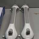 TAILI Grab Bars for Bathtubs and Showers 2 Pack Suction Grab Bar, Heavy Duty Shower Handle Removable Bath Handrails for Seniors and Elderly, Bathroom Safety Grip No Drilling Waterproof,Grey (16.8", Gray)