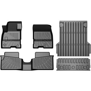 Maverick Floor Mats - Car Mats for Ford Maverick Hybrid 2022-2025 2026, All Weather Floor Mats and Tailgate Mat with Truck Bed Mat for Maverick Accessories, Heavy Duty Rubber Mats