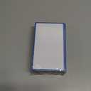 Yamsop Colored Border Magnetic Labels 5x3 Inch 40 Pieces, Reusable Magnetic Dry Erase Labels for Whiteboards, Locker, School, Classroom, Office, Home