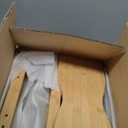 Double Step Foot Rest for Under Desk at Work,Adjustable Wooden Foot Stool with 4 Heights, Ergonomic Desk Foot Rest with Cushion for Office, Gaming & Study (Natural Color)