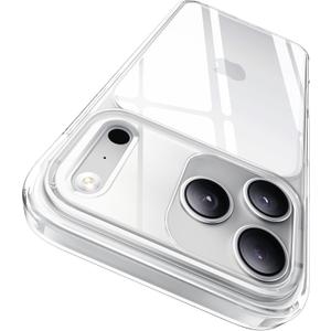 CASEKOO for iPhone 17 Pro Max Case Smooth Crystal Clear, Patented Anti-Yellow & Virgin TPU, 15FT Military-Grade Protection, Slim Transparent Women Men Funda para for iPhone 17 Pro Max Case 6.9", Clear