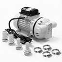 AC 110V-120V Diesel Exhaust Fluid Transfer Pump Self-Priming Electric Diaphragm DEF Pump for Urea, Oil, Water & Irrigation.Diaphragm Pumps with 400W, 10.6 GPM, 36ft LiftWhite