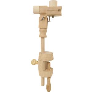 Embroidery Stand Holder  Wooden Rotating Frame, Adjustable Table Hoop | 360 Degree Crafting Support, Needlework Frame Tool, Hoop Stand for Needlework Projects