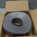 Vinyl Wall Base Baseboard Molding Trim 4" Flexible Self Adhesive Rubber Wall Base Moulding Trim Peel and Stick Design, 4 Inch x 60 Feet, Gray