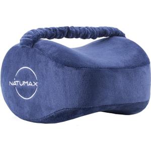 Knee Pillow for Side Sleepers - Sciatica Pain Relief - Back Pain, Leg Pain, Pregnancy, Hip and Joint Pain Memory Foam Leg Pillow (Pillow+Sleep Mask and Ear Plugs) (Blue)