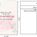 3 x Funny Mother's Day Card from Second Born, Humorous Happy Mothers Day Card from 2nd Born Second Born Son Daughter Children Kids, Hilarious 2nd Born Mother's Day Cards Gift for Mom Mother