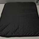 Gel Seat Cushion, Cooling Thick Big Breathable Honeycomb Design Absorbs Pressure Points Seat Cushion with Non-Slip Cover for Office Chair Home Cars Wheelchair (Black)