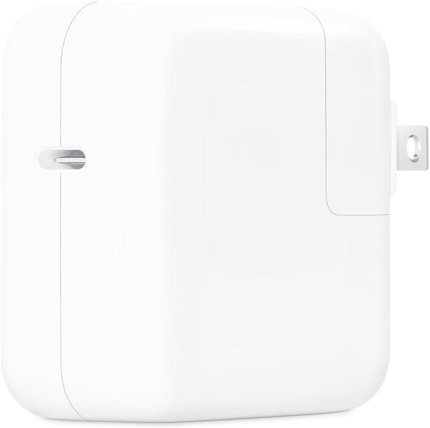 Apple 30W USB-C Power Adapter: Fast and Convenient Charging, Type C Wall Charger