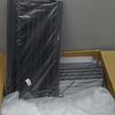 Wardrobe Closet, Quick and Easy Assembly, Black Large Capacity Portable Closet with 3 Hanging Rods 6 Storage Shelves and 8 Side Pockets, Clothes Rack with Cover, for Bedroom and Living Room (50 Inch)