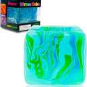 Fidget Toys Squishy Stress Cube, Stress Balls for Kids Adults Squishies Stress Relief, Ice Squishy Cube Sugar Balls, High Density Squeeze Balls for Students Calming