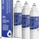 Stokk LT800P ADQ73613401 Refrigerator Water Filter Replacement Cartridge Compatible with LG ADQ73613408, ADQ75795104, Kenmore 9490, 46-9490, LSXS26326S, LSXS26366S, LMXS30776S, NSF42, 3 Combo