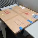 VooBang Silver Round Bathroom Mirror, 30 inch Circle Wall Mounted Hanging Mirror with Simple Modern Circular Metal Frame for Hallway, Entryway, Living Room, Silver Frame