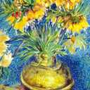 1000 Piece Puzzle for Adults Fritillaries in a Copper Vase by Van Gogh Jigsaw Puzzles 1000 Pieces Puzzles for Adults 1000 Pieces Oil Painting Puzzle 1000-Piece Jigsaw Puzzles for Seniors Teens