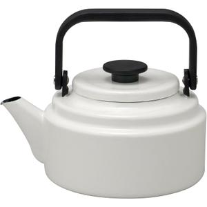 Noda Horo AM-20K Amkettle Compatible with Induction Cookers, 0.6 gal (2.0 L), White