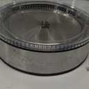 Speed-Boil Electric Kettle For Coffee & Tea - 1.7L Water Boiler 1500W, Borosilicate Glass, Easy Clean Wide Opening, Auto Shut-Off, Cool Touch Handle, LED Light. 360° Rotation, Boil Dry Protection