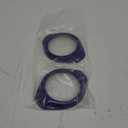 2 Pcs A Pillar Speaker Ring Cover Trim for Jeep Wrangler JK JKU 2 Door 4 Door 2015-2017 Window A Pillar Front Horn Speaker Cover ABS Purple