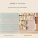 MANHONGYU 4-layer Food Storage Containers,Plastic Cookie Containers,Stackable Cookie Carrier, Dumpling Storage Box