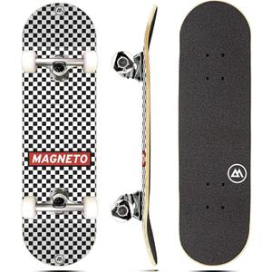 Magneto Complete Cruiser Starter Skateboard, Kids - 27.5x7.75"