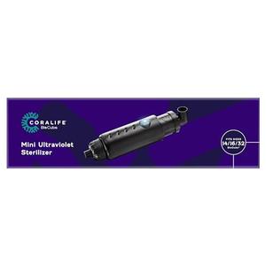 Coralife Aquarium Fish Tank Marine Salt Water Turbo-Twist UV Sterilizer, Mini, For BioCubes