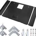 94951 RV Water Heater Door Conversion Kit Fits For Dometic RV Water Heater, Compatible with Atwood GCH6A-10E 6 Gallon, WH-6GA WH-6GEA WH-9GEA, Water Heater, Black
