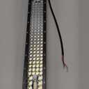 20 Inch LED Light Bar, AKD Part 150W Spot Flood Combo Off Road Driving Light Quad Row Super Bright LED Work Light Bumper Grille LED Bar Lights for Truck Pickup SUV UTV ATV Tractor Golf Cart Boat (White)